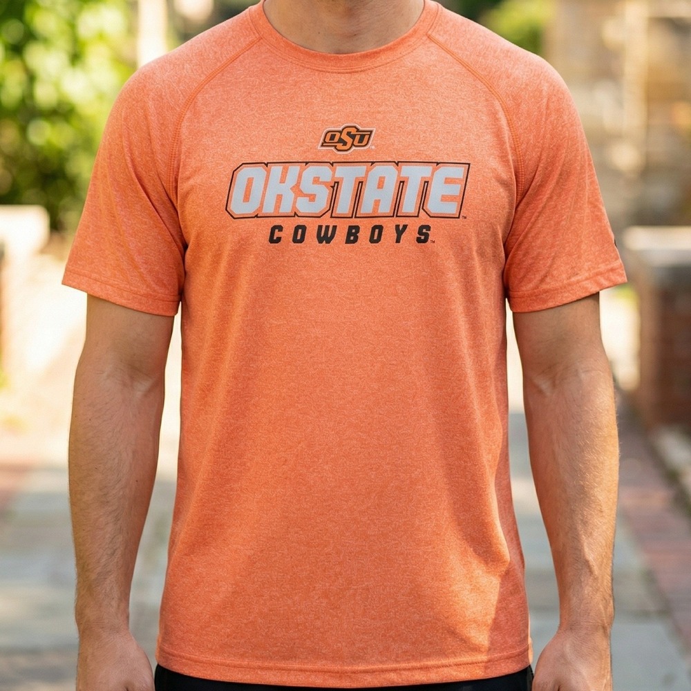 OSU Cowboys | Champion | Orange | Poly Graphic T-Shirt | 2XL